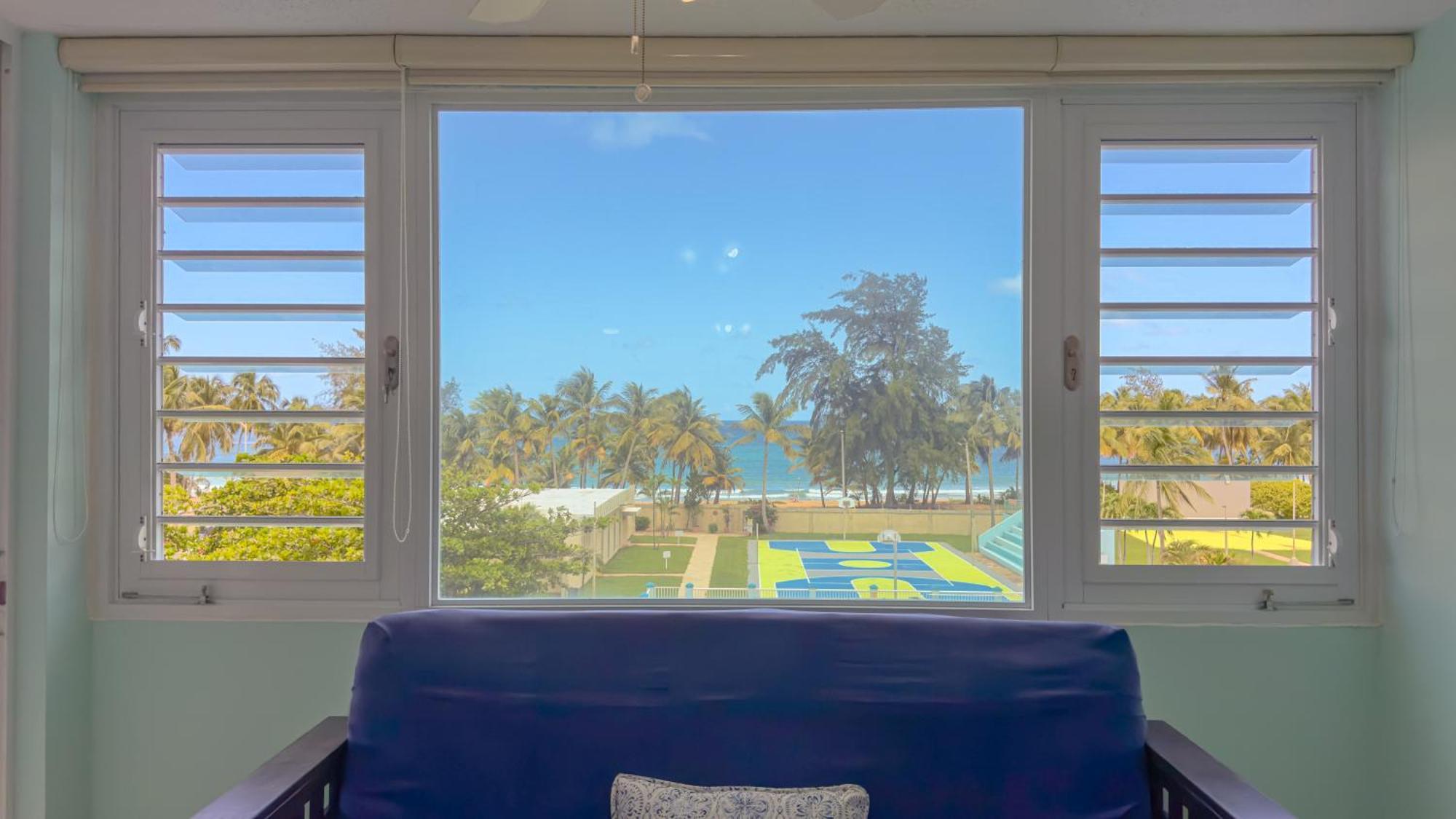 Moana'S Beach Apartment In Luquillo Pr Beach View Exterior photo